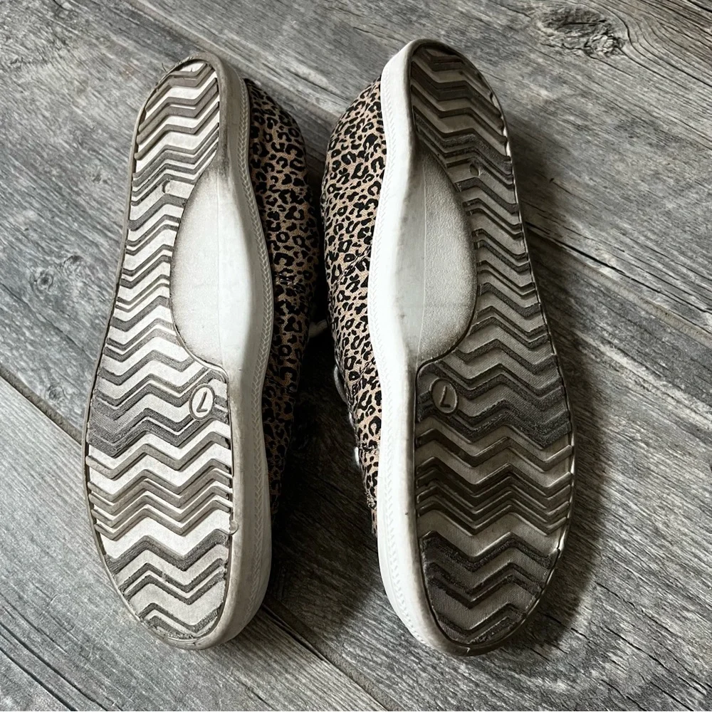 Mad Love Lennie Slip On Canvas Shoes Leopard Print Sneaker - Picture 8 of 8